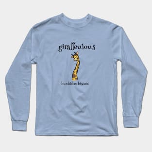 Giraffeulous by Bumblebee Biscuit Long Sleeve T-Shirt